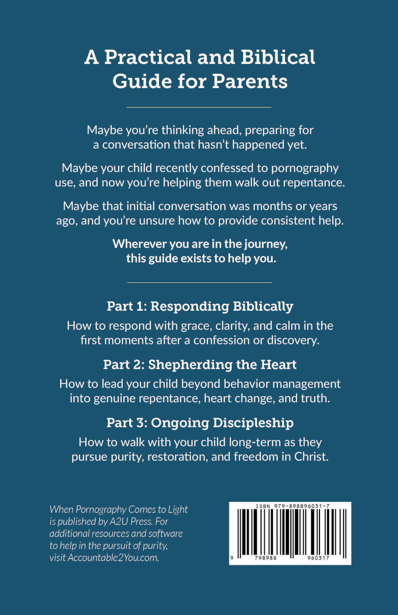 When Pornography Comes to Light (Booklet)